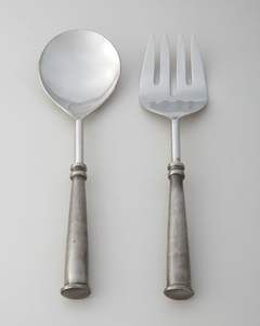 Utensilios para servir ensalada de metal de alta resistencia y resistentes al óxido, ideales para barbacoas al aire libre, buffets interiores y catering. - Product Image 5