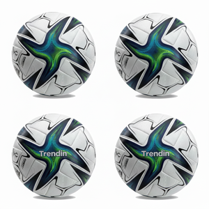 ลูกฟุตบอลเย็บด้วยเครื่องจักร ผลิตจากหนัง PU คุณภาพสูงแบบเชื่อมด้วยความร้อน เป็นมิตรต่อสิ่งแวดล้อม ผลิตตามสั่งได้ทุกขนาดและดีไซน์ระดับมืออาชีพ - Product Image 6