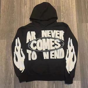 Sudaderas con Capucha para Hombre, Diseño Personalizado OEM, Impresión por Transferencia de Calor de Alta Calidad, Corte Regular, Otoño, ODM, 100% Algodón, Tejido Grueso y Resistente - Product Image 1