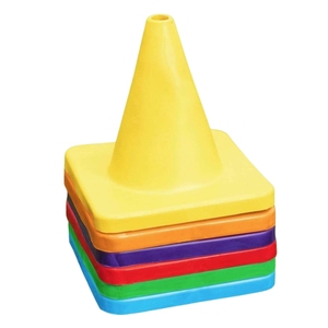 Fournisseur de cônes flexibles en PVC pour l'entraînement au football américain et au rugby, cônes d'entraînement pour les sports de plein air, destinés aux clubs sportifs et aux joueurs d'équipe. - Product Image 6