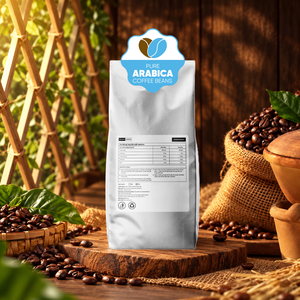 Granos de café Arabica Espresso, color marrón tostado medio con sabor amargo, embalaje personalizado de origen vietnamita para almacenamiento estable - Product Image 2