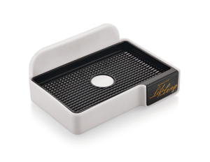 Porte-savon en plastique durable avec grille antidérapante, design moderne pour évier - Product Image 1