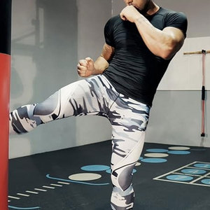 Lightweight Top Trendy Breathable Sports Wear Best Supplier Comfortable Slim <b>Men</b> Reasonable Price Compression <b>Base</b> <b>Layer</b> Pant - Product Image 3