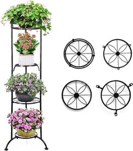Designer Iron Flower <b>Pot</b> <b>Stand</b> For Creating Attractive Indoor Outdoor <b>Plant</b> Displays Home Garden Balcony Decor - Product Image 1