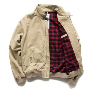 WASONS INTERNATIONAL Veste bomber à capuche coupe-vent pour homme, beige, 100% polyester, col montant, fermeture éclair, style vêtements de travail, hiver - Product Image 3