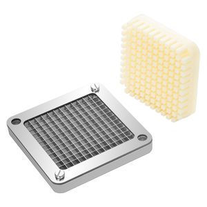 Set di Lame di Ricambio da 1/4 di Pollice con 6 Coltelli Extra in Acciaio Inossidabile, Parti per Tritatutto, 3 Pezzi per Robot da Cucina Francese - Product Image 6