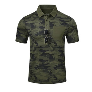 Polo de Golf Personalizado con Logotipo para Hombre, Nuevo Diseño de Verano, Camiseta Táctica Transpirable para Hombre - Product Image 3