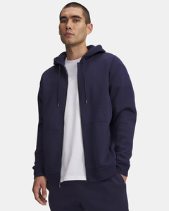Sudadera con Capucha para Hombre, Cierre de Cremallera, Corte Regular, Color Sólido, 100% Algodón, Felpa Francesa, Informal, Transpirable, Bordada, para Otoño - Product Image 3