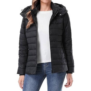 Chaqueta de Invierno para Mujer, Ligera, Impermeable, Acolchada, Chaqueta Corta de Plumón para Mujer, Chaqueta de Invierno Cálida, Informal y Cómoda - Product Image 2