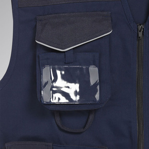 Autumn Winter Men Warm Puffer Vest Water Resistant Sleeveless Jacket Thick <b>Padded</b> Gilet with Zipper Pockets for Outdoor Sport - Product Image 5