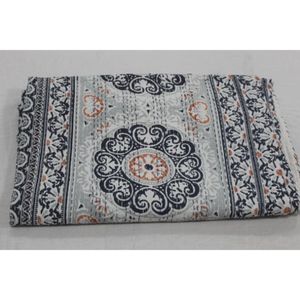 Home Decor Gift Bohemian Style Kantha <b>Bedspread</b> & <b>Quilt</b> Handmade Printed Cotton Washable Soft Eco-Friendly for Great Price - Product Image 4