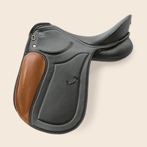 Selle d'équitation anglaise en cuir de buffle 100% avec arceau en fibre de verre, confortable pour les chevaux, logo personnalisé, design personnalisable - Product Image 6