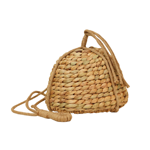 Maceta Colgante Rústica de Jacinto de Agua Natural, Cesta para Plantas de Estilo Tropical para Terraza, Invernadero y Jardín Exterior de Vietnam - Product Image 4