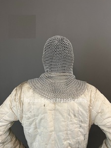 Armadura Medieval de Acero para Dama, Capa y Coif, Estilo Antiguo Moderno, Disfraz Personalizado para Cosplay SCA - Product Image 4