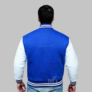 Custom Varsity Chaquetas de alta calidad de algodón de lana Letterman béisbol Plus Size Jacket - Product Image 5