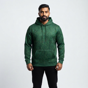 Sudadera con Capucha para Hombre, Holgada, con Estampado Digital, Estilo Formal, Informal, con Hombros Caídos, para Invierno - Product Image 6
