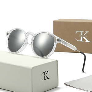 Lunettes de soleil rondes vintage CarrKen modèle 6811, verres polarisés TAC, monture TR90, lunettes de mode pour activités de plein air - Product Image 6