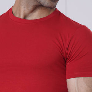 T-shirt classique pour homme, coupe régulière, manches courtes, style décontracté essentiel pour tous les jours, haut au style épuré - Product Image 2