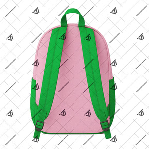 Alpha grec personnalisé |   Kapa |   Alpha |   Sac à dos élégant bicolore en similicuir pour sororité |   Sac à dos de voyage durable pour tous les jours - Product Image 2