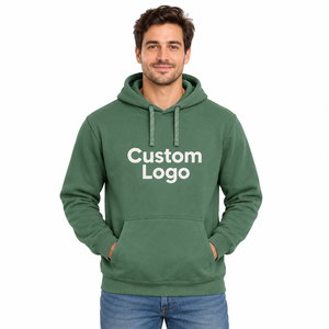 Sudadera con Capucha para Hombre, de Alta Calidad, Poliéster/Algodón, Felpa Francesa, Transpirable, de Secado Rápido, Talla Grande, Corte Regular, con Bolsillo - Product Image 3
