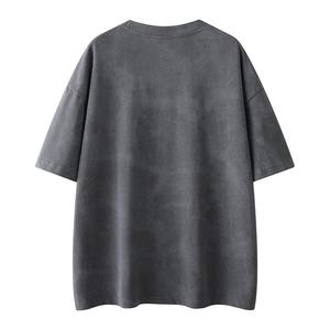 T-shirt Homme Oversize Premium 280G en Coton Lavé Effet Vieilli Streetwear – Vente en Gros - Product Image 6