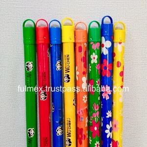 Palo de escoba de madera de Vietnam con mango recubierto de PVC 2 en 1 herramienta de limpieza del hogar ecológico duradero de alta calidad precio barato - Product Image 4