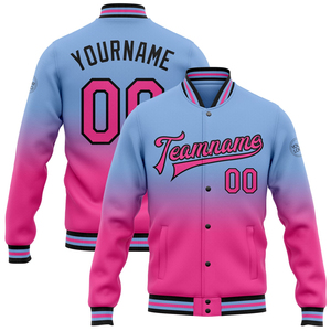 Blouson universitaire en laine pour homme, col montant, avec logo brodé personnalisé pour écoles et universités, style bomber et patch de baseball, modèle Letterman - Product Image 3