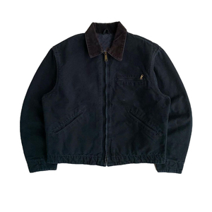 Mens Cotton <b>Canvas</b> <b>Jacket</b> With Chenille Embroidery <b>Canvas</b> Bomber Work <b>Jacket</b> With Custom Patch Design - Product Image 2