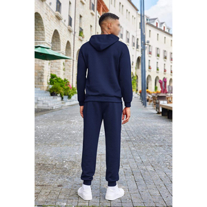 OEM Meilleur Fabricant Dernière Mode Survêtements Homme Slim Fit en Molleton Gaufré Personnalisés Haute Qualité Respirants - Product Image 4