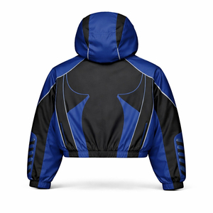 Ensembles coupe-vent unisexes personnalisés 2026 – Survêtements d'hiver color block légers en nylon imperméable et respirant - Product Image 4