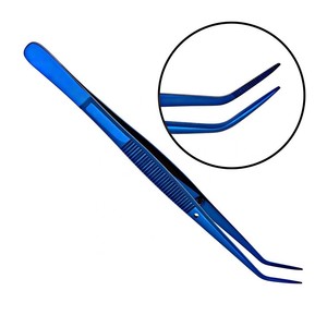 COBECO INSTRUMENTS Nuevo Diseño Personalizado Premium Paquete de 3 Pinzas Manuales para Algodón Dental, Alicates de Aplicación con Punta Angulada, Instrumento Quirúrgico - Product Image 2