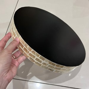 Plateau de service pliable en résine et nacre, fait main, personnalisable, avec incrustation d'os, design indien, couleur optimale, pour salon, durable - Product Image 5