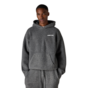 Ensemble de survêtement pour homme avec sweat à capuche et pantalon droit, coupe décontractée, tenue décontractée deux pièces, poche kangourou, personnalisable OEM ODM - Product Image 1