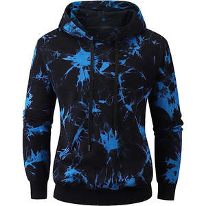 Sudadera con Capucha Estampada Informal para Hombre, Sudadera de Manga Larga de Buena Calidad, Color Sólido, Algodón para Otoño y Primavera, 100% Algodón, Temporada de Invierno - Product Image 1