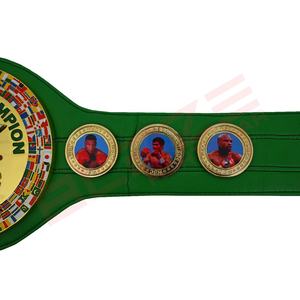 Ceinture WBC titre Ceinture en double ceintures en cuir véritable du Pakistan - Product Image 4