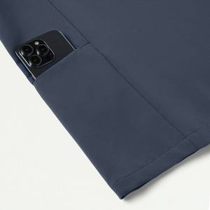 Ensembles de blouses d'hôpital pour femmes 100% microfibre, de haute qualité, hauts à manches courtes et pantalons plats pour infirmières, ensembles de blouses médicales personnalisés pour femmes - Product Image 3