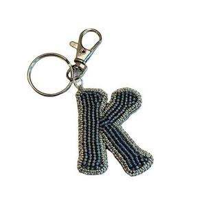 Handmade Eco-Friendly Multi-ethnic Beaded <b>Keychain</b> Indian Fashion Trend <b>Leather</b> Glass for Women Men with Bead Embroidery Charm - Product Image 2