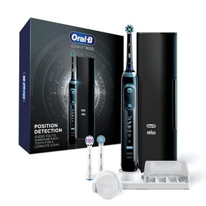 Cepillo de Dientes Eléctrico Premium Oral B Genius 9000 Negro Medianoche con Tecnología Inteligente Bluetooth y Múltiples Modos de Cepillado - Product Image 3