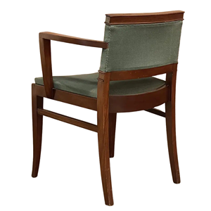 Sillón de Comedor Tapizado en Madera Maciza, Silla Moderna para Restaurante y Hotel, Asiento de Tela Cómodo, Estructura de Madera, Muebles para Sentarse - Product Image 6