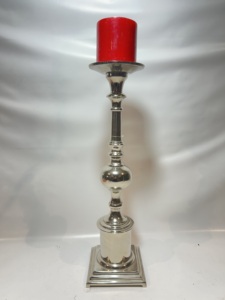 Ensemble de porte-bougies rétro en aluminium, supports décoratifs antiques pour bougies coniques, pour table à manger, mariage, fête, intérieur de maison, hôtel - Product Image 4