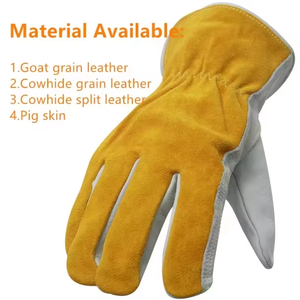 Gants de travail en cuir de chèvre, gants d'assemblage légers pour l'industrie, gants de chauffeur en peau de mouton - Product Image 6