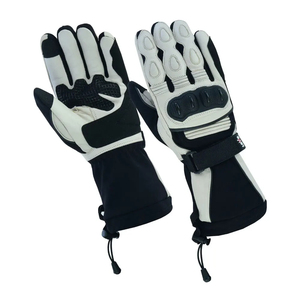 Gants de moto SEAMRE WEAR en cuir de vachette pleine fleur pour homme, protection des mains contre le vent, qualité supérieure, très vendus, pour la course hivernale. - Product Image 5
