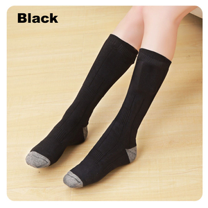 Chaussettes chauffantes électriques rechargeables unisexes OEM pour l'hiver avec réglage de la chaleur ajustable - Product Image 5
