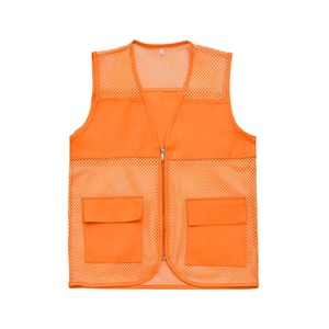 Gilet de sécurité RELEVO INDUSTRIES, vert lime, maille, fermeture éclair sur le devant, avec deux poches, haute visibilité, classe 2 ANSI, vêtements de travail imperméables - Product Image 6