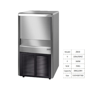 Machine à glaçons automatique commerciale Snowflake pour glaçons 220V, équipement de fabrication de glaçons en parfait état, automatique, portable et durable - Product Image 4