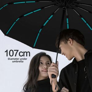Wholesale Custom High Quality Pongee 144 Ribs <b>Windproof</b> UV Protection Fully-Automatic Travel <b>Umbrella</b> - Product Image 2