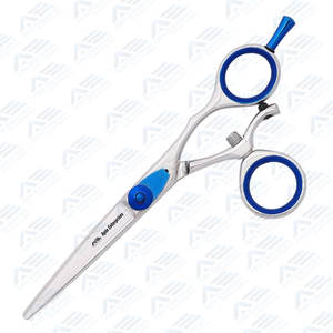 Couronne argentée bord convexe 6.0 pouces 440C cisaillement en acier Salon de coiffure style professionnel Instruments de beauté en acier de haute qualité - Product Image 2