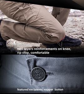 Uniforme Táctico de Seguridad Personalizado, Pantalones de Verano con Bolsillos Multifuncionales, Pantalones de Seguridad de Algodón para Entrenamiento Táctico en Campo - Product Image 6