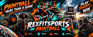 REXFIT SPORTS - Bandera con Logotipo Personalizado para Equipos de Paintball, Fabricante OEM de Pakistán, Exhibición para Eventos Deportivos al Aire Libre - Product Image 1