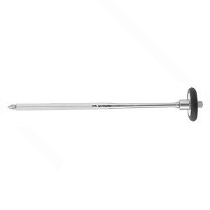 Marteau de réflexes neurologiques de diagnostic manuel, tête en caoutchouc, manche en acier inoxydable, CE, marteau de percussion Babinsky 40 mm 22,0 cm - Product Image 5